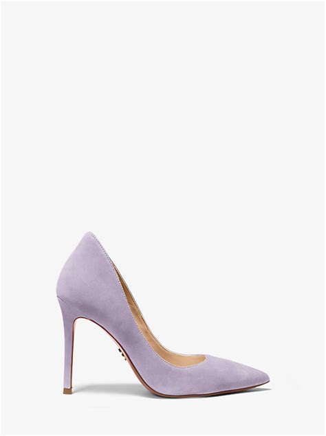 michael michael kors keke stiletto suede booties|Keke Suede Pump .